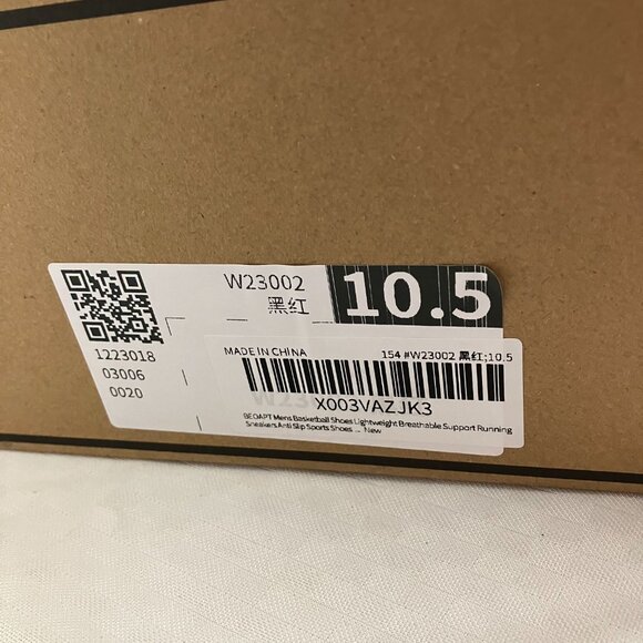 Beoapt Men's 10.5 Red/Black Basketball Shoes Running Sneakers Jogging Training - Picture 8 of 8